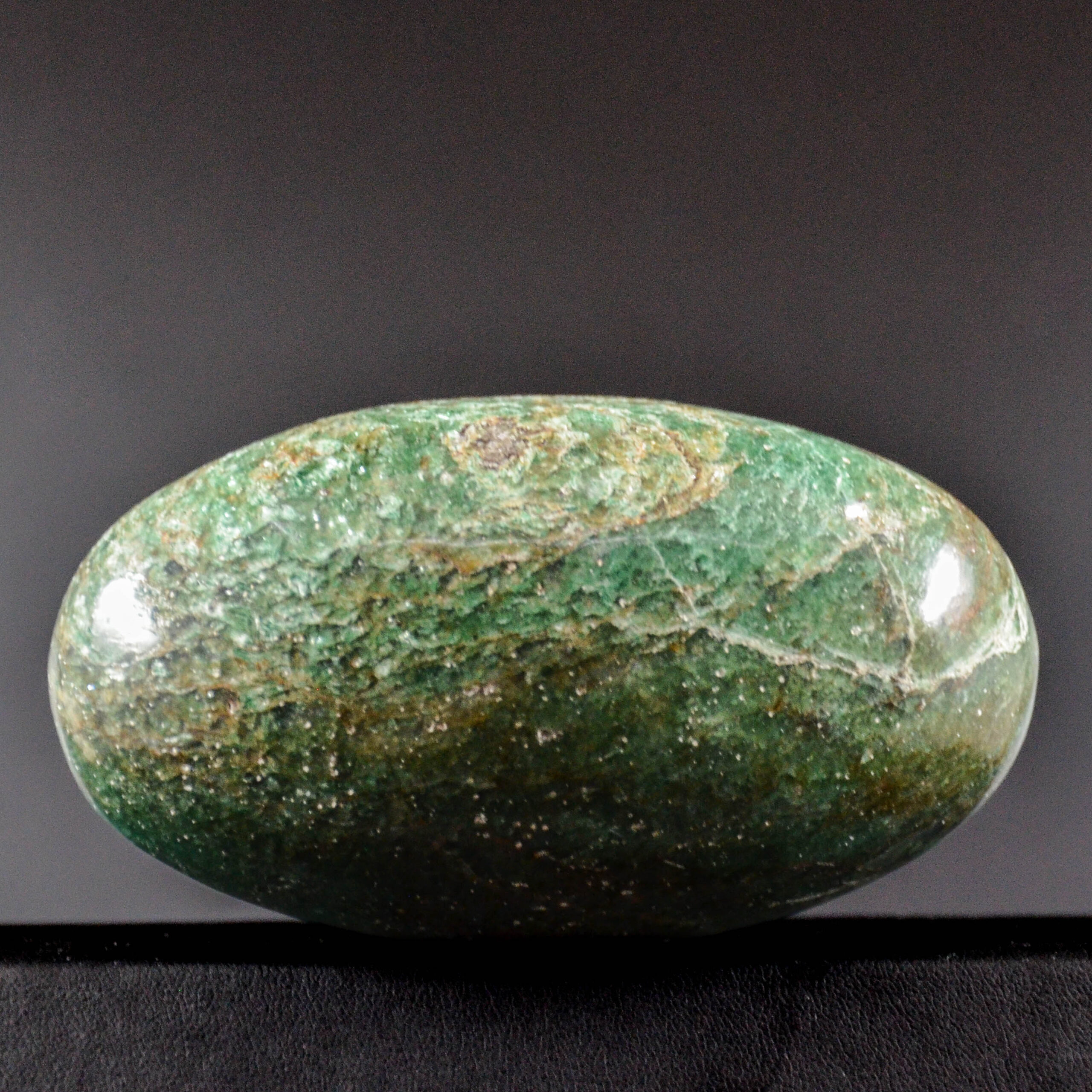 94 mm Green Jade Lingam Egg