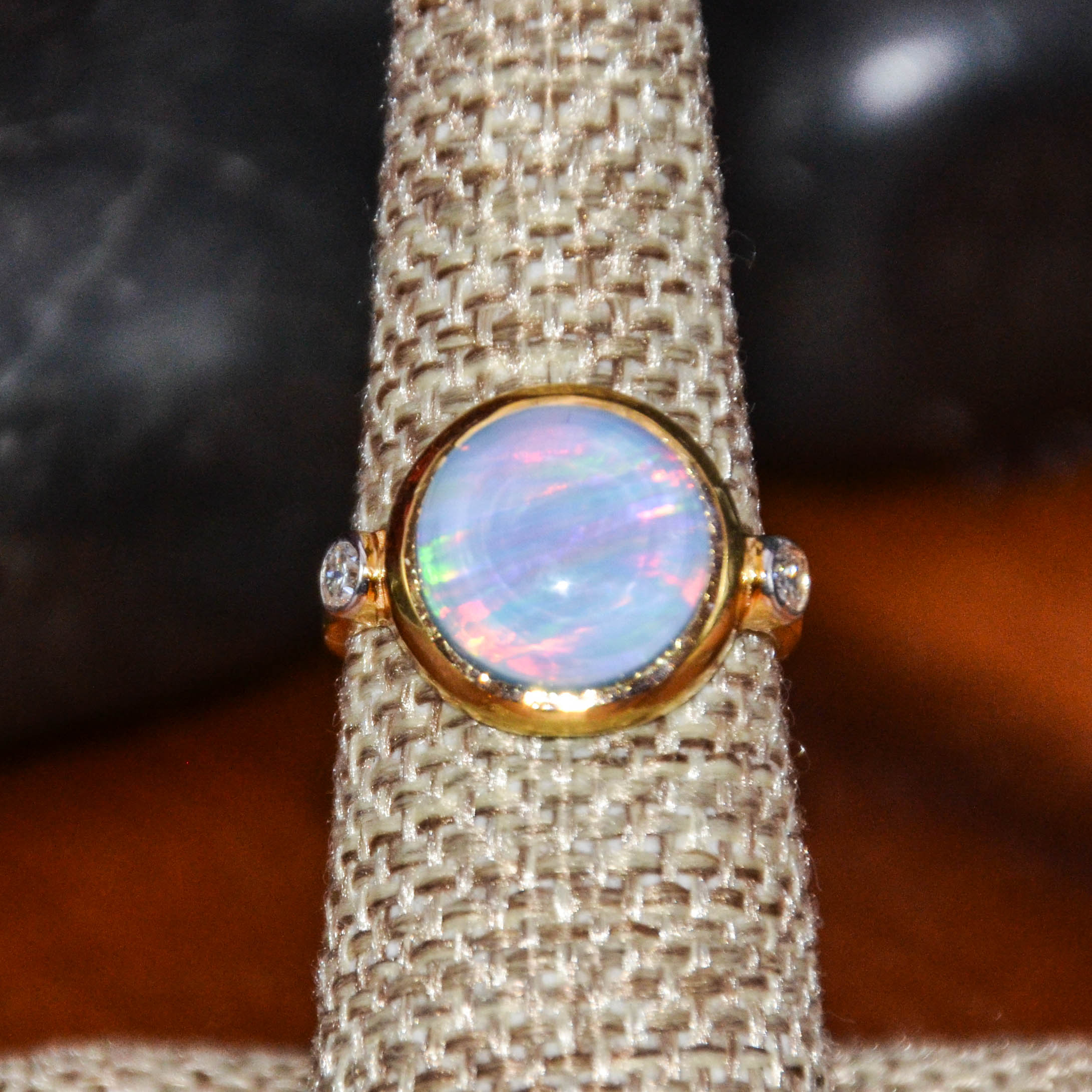 Lab Create Opal Ring